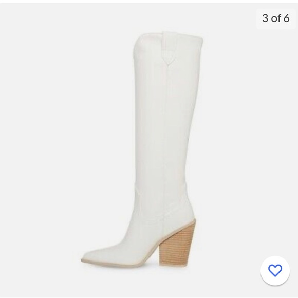 Steve Madden High Boots White - NWT - Picture 3 of 8